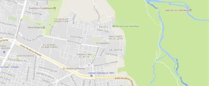 Ubicación Barranca