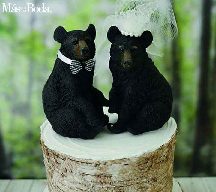  Wedding Cake Toppers mascotas - 3