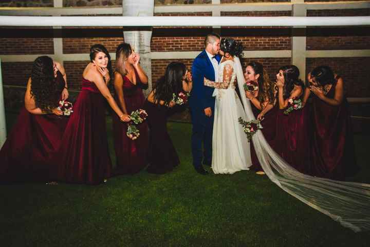 con los novios