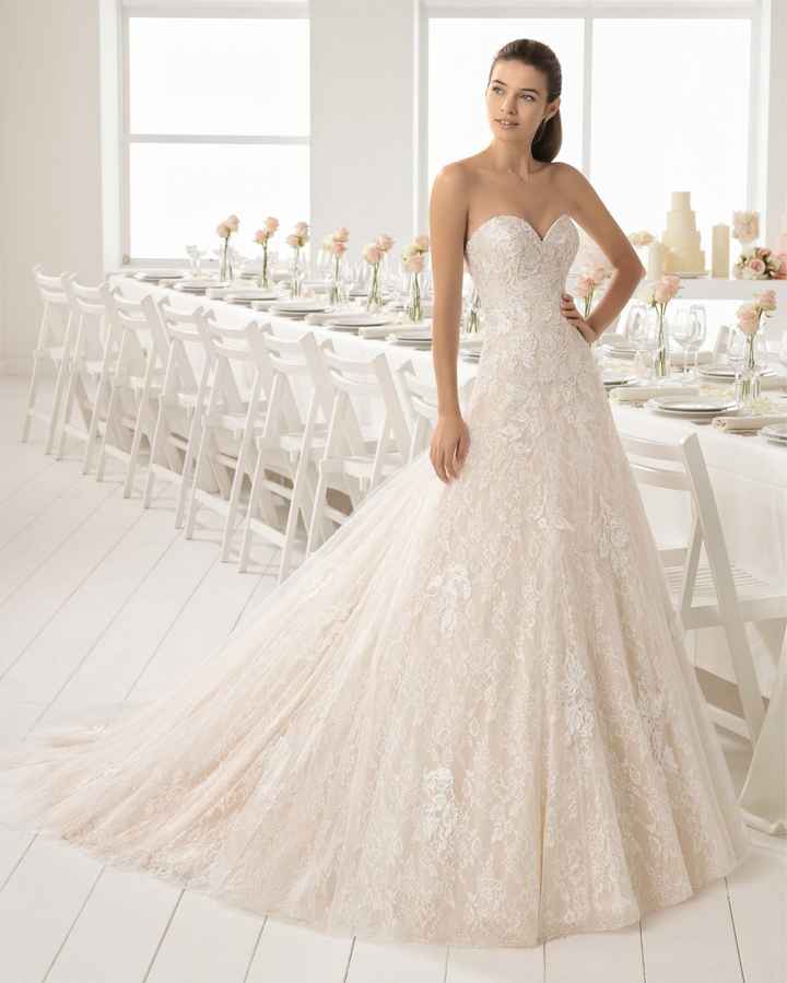  Vestidos para novias con poco busto - 2
