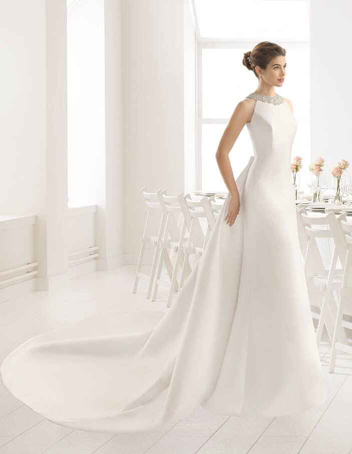  Vestidos para novias con poco busto - 5