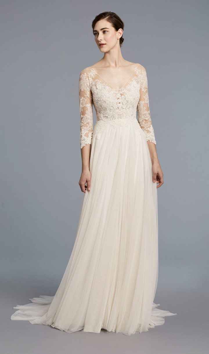  Vestidos para novias con poco busto - 16