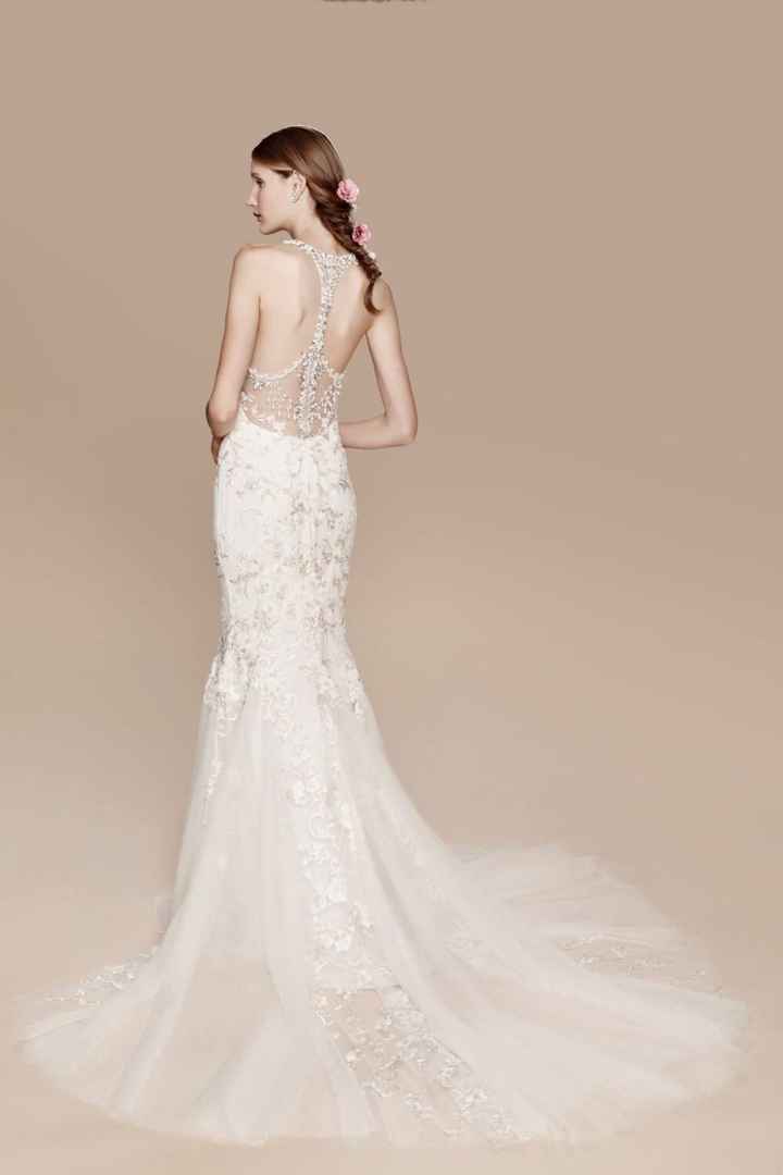  Vestidos para novias con poco busto - 17