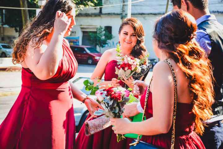 Mis damas llegaron puntuales