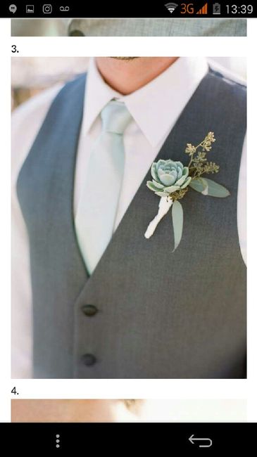 ¡Si quiero este boutonniere! - 1