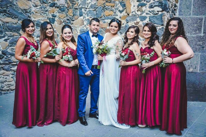 Combinación de colores marsala y palo de rosa - 4