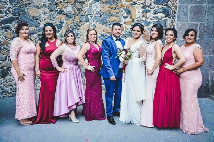 Combinación de colores marsala y palo de rosa - 6