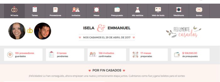 Herramientas de boda