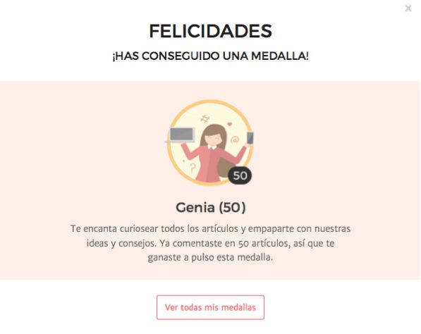 Medalla Genia