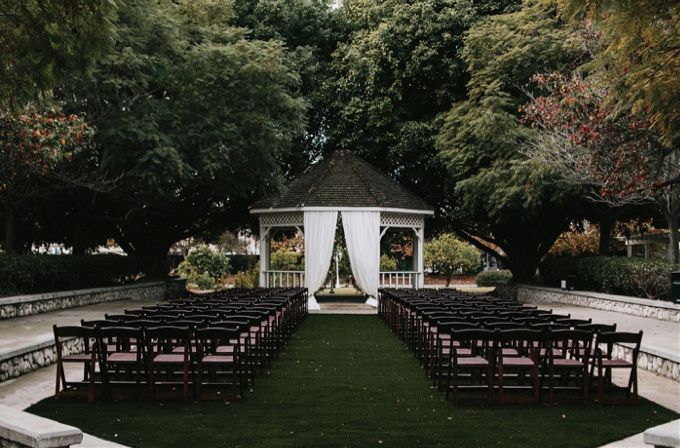 Listo el lugar de la ceremonia civil