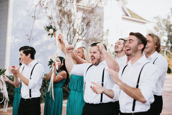 ¡Qué vivan los novios!