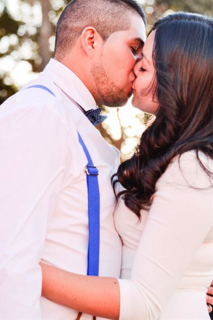 En la boda civil beso 5