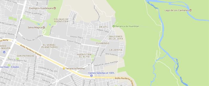 Ubicación Barranca