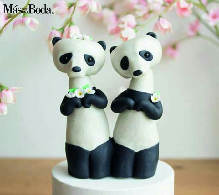  Wedding Cake Toppers mascotas - 4