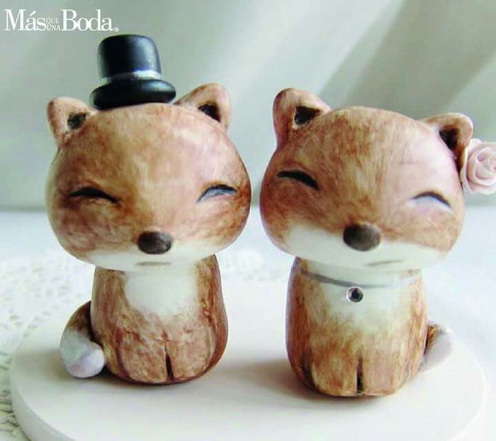  Wedding Cake Toppers mascotas - 7