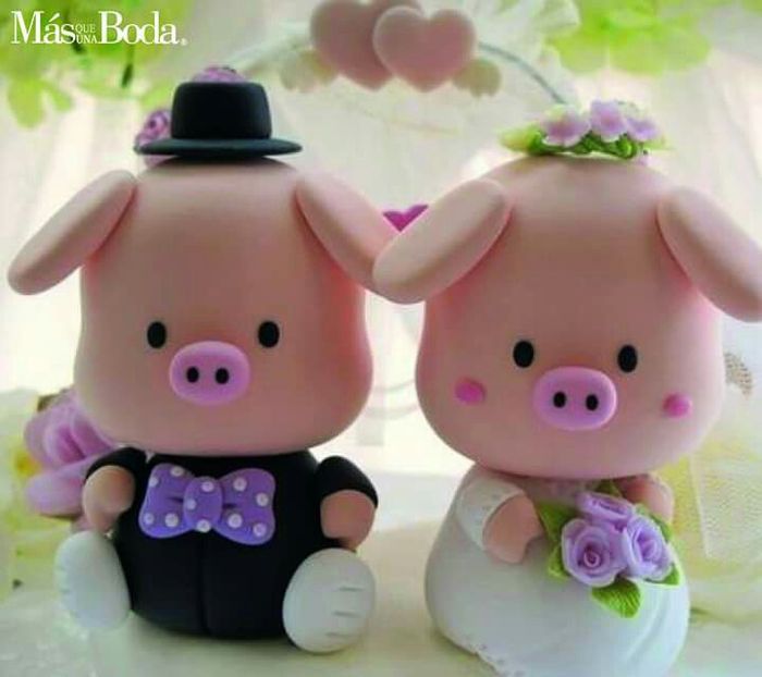  Wedding Cake Toppers mascotas - 11