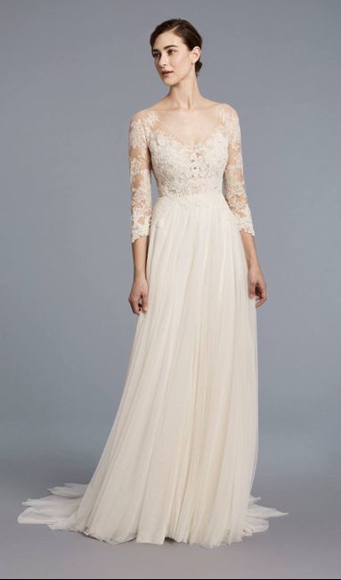  Vestidos para novias con poco busto - 16