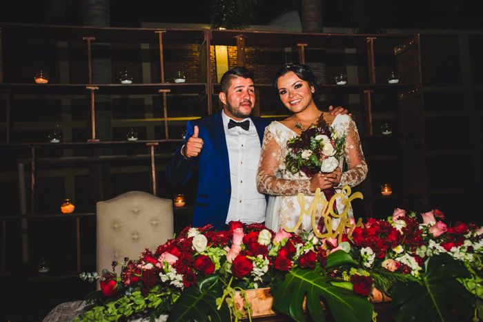 Mesas de novios estilo elegante ✨ 11