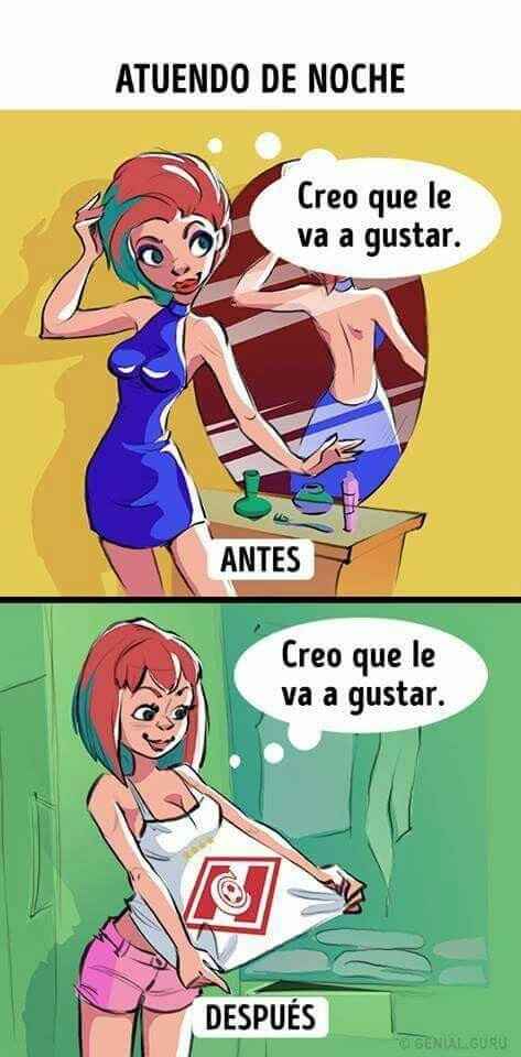 Antes & despues - 6