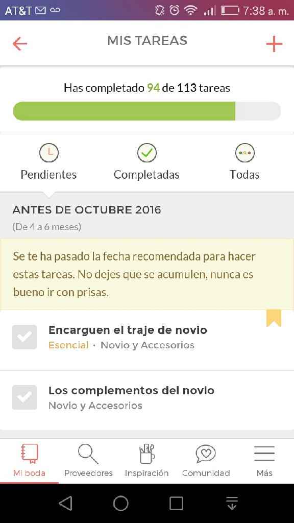 Pendientes!!😅🙈 - 1
