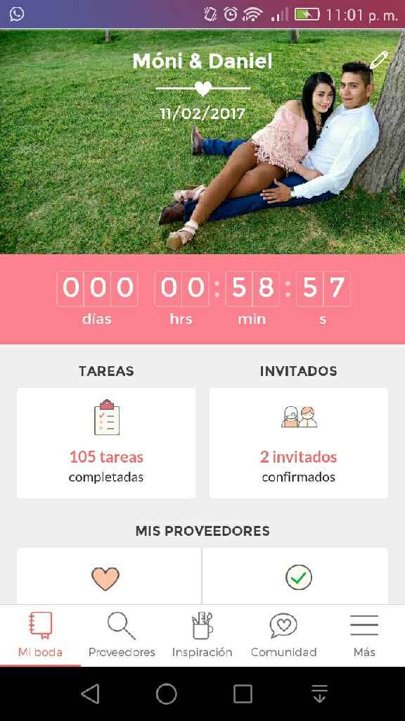 A casi nada :3!!⏳💒 - 1