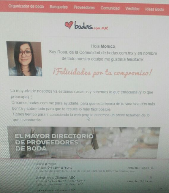 ¿Cuándo te registraste en bodas.com.mx? - 1