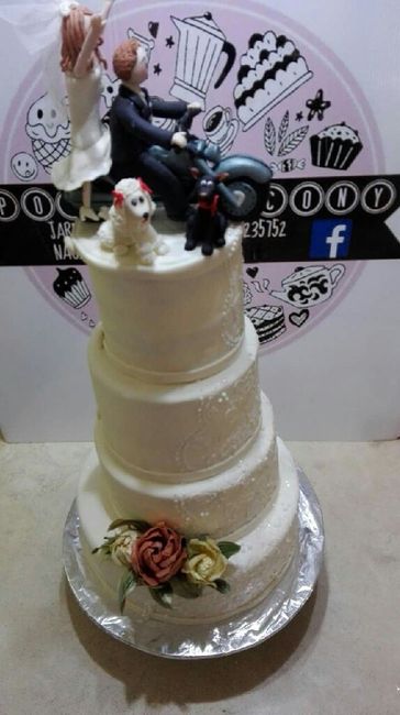 Mi pastel de bodas💕 - 2