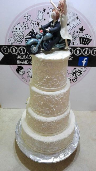Mi pastel de bodas💕 - 3