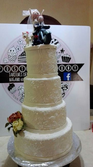 Mi pastel de bodas💕 - 5