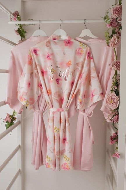 "Bridesmaid bathrobe" - 5