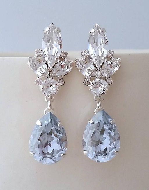 "Pendientes azules" - 3