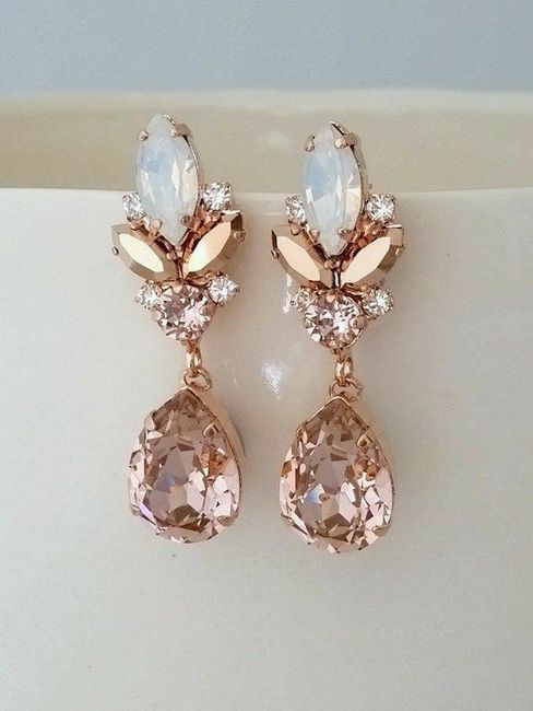 "Aretes Baby Pink" 1