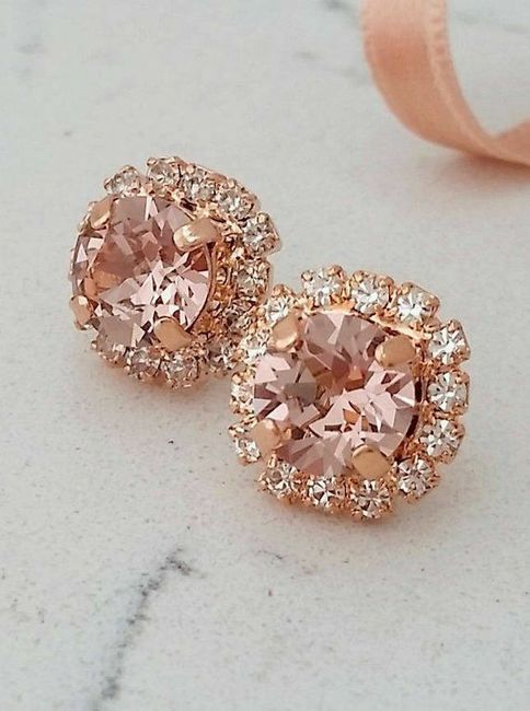 "Aretes Baby Pink" 6