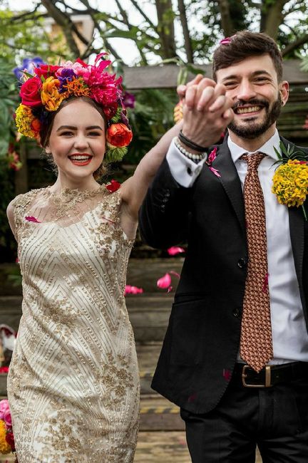 "Novios al Estilo kahlo" 5