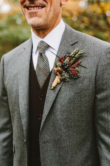 "Trajes en Color Gris" - 5