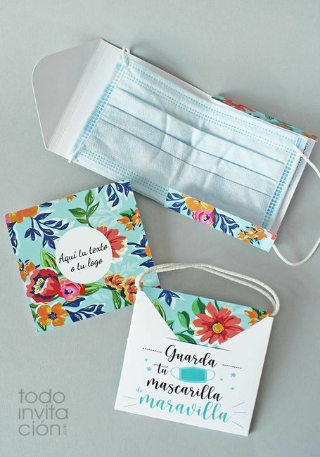 "Porta Mascarilla para los Invitados" - 2