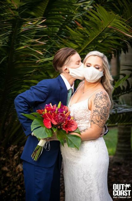 "Novios con Cubrebocas" 1