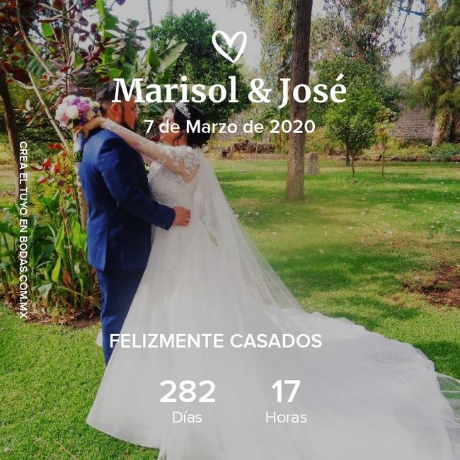 Un mes de esposos 🥰 9