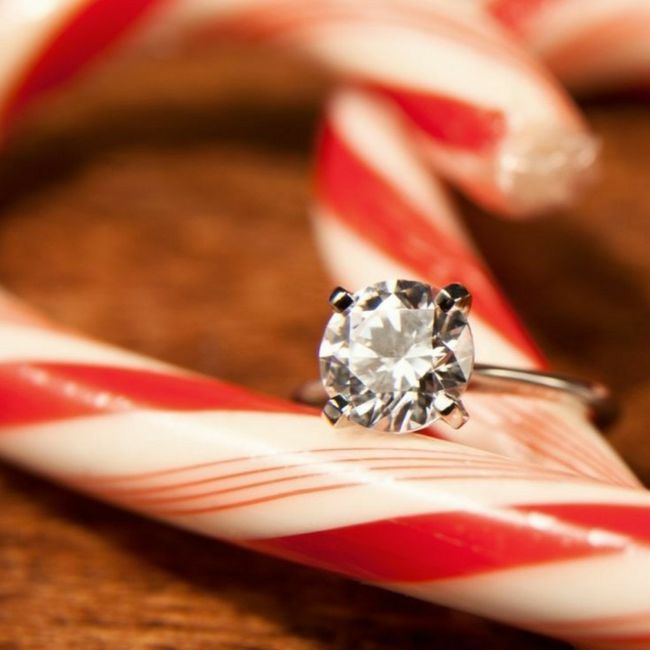 "Presumir el Anillo de Compromiso en Navidad" 3