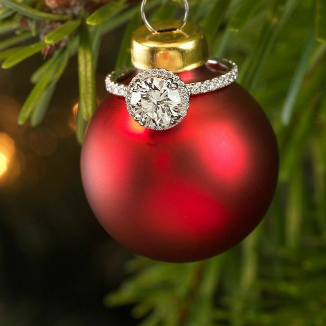 "Presumir el Anillo de Compromiso en Navidad" 5