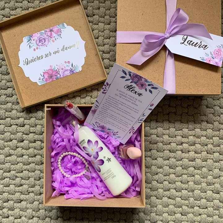 Regalitos para mis Bridesmaids y sus Groomsmen .