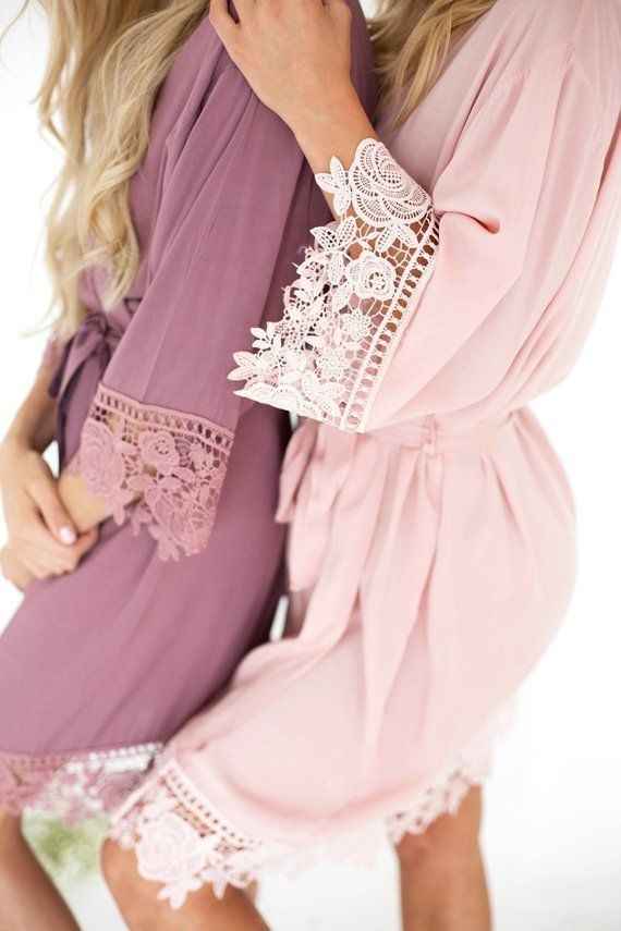 "Bridesmaid bathrobe" - 4