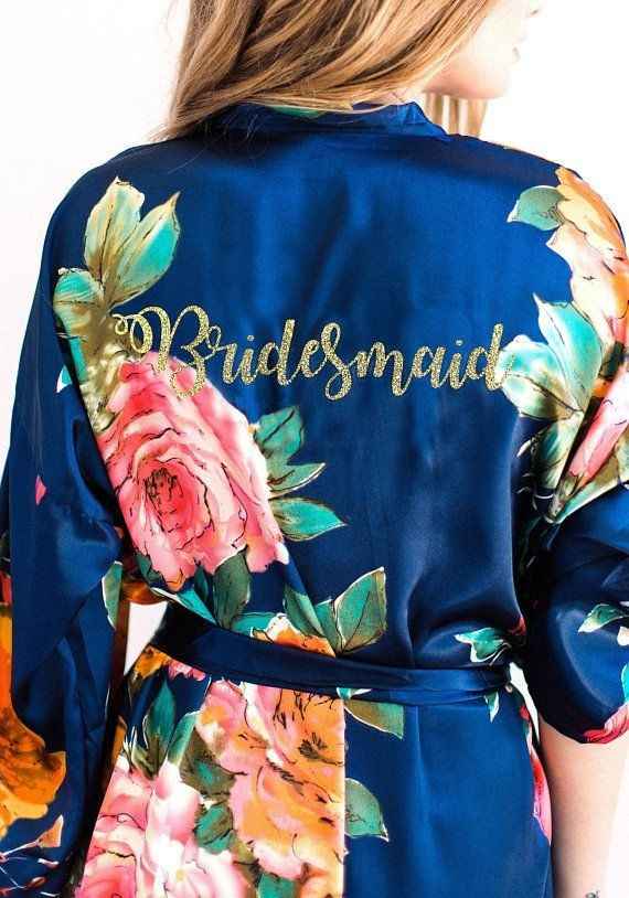 "Bridesmaid bathrobe" - 7