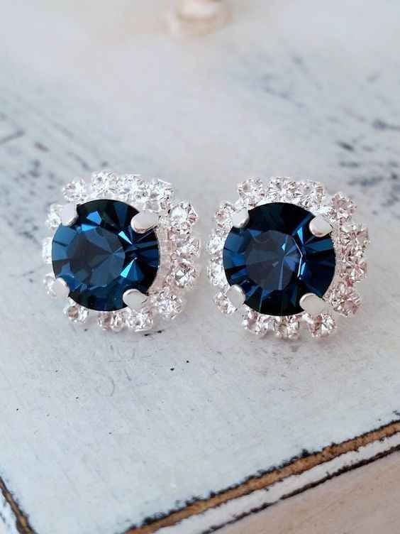 "Pendientes azules" - 5