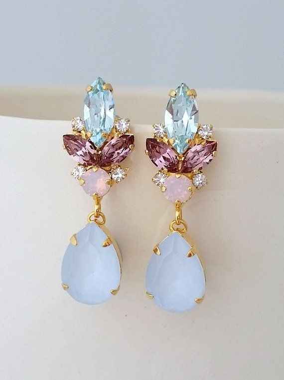 "Pendientes azules" - 6