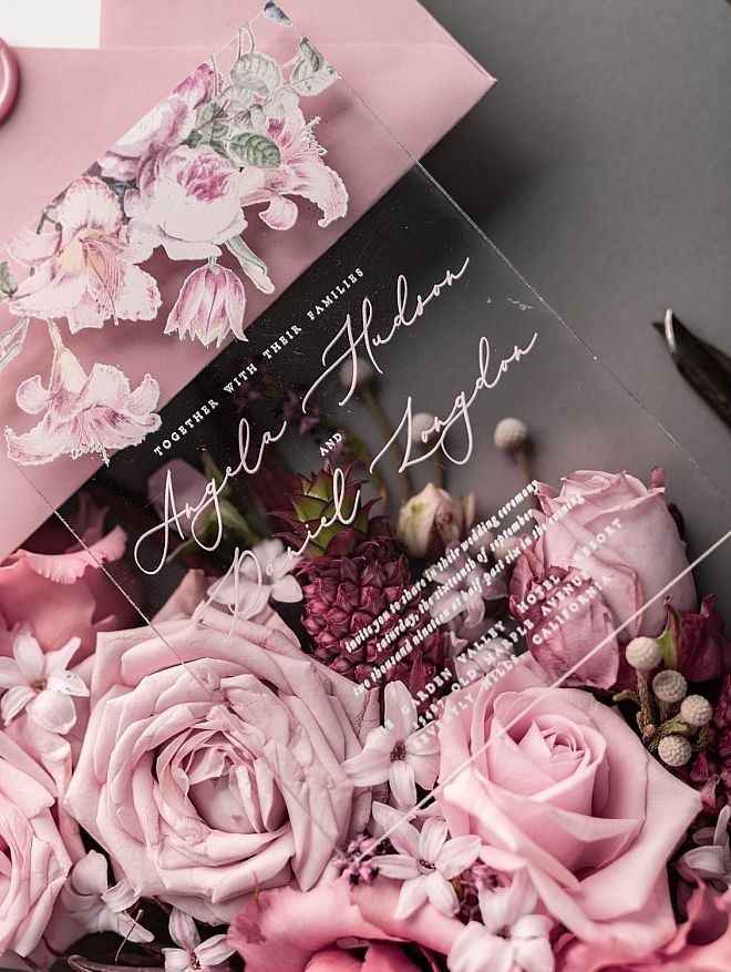 " Invitaciones de Rosa" - 1