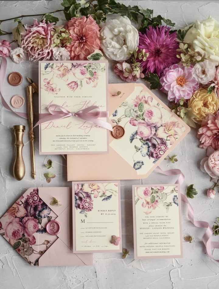 " Invitaciones de Rosa" - 5