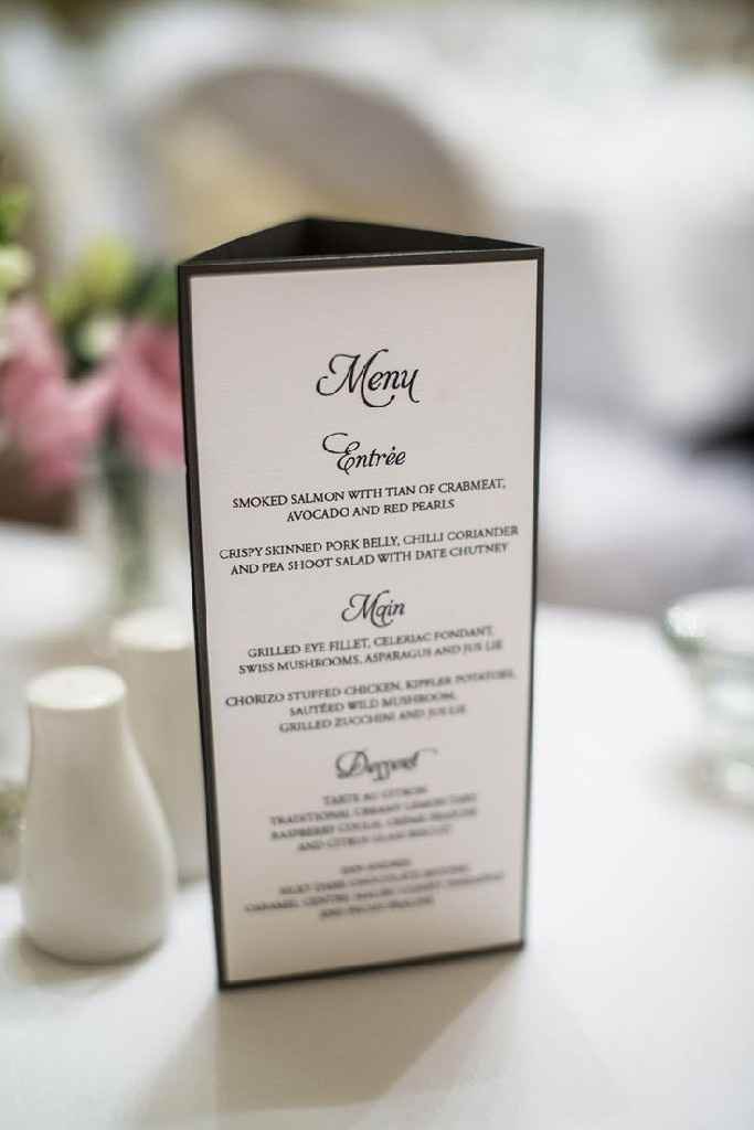 "Menú's de Mesa" - 3