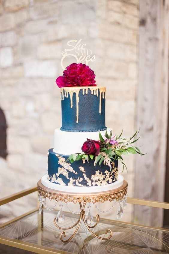 " Cake Classic Blue" - 4