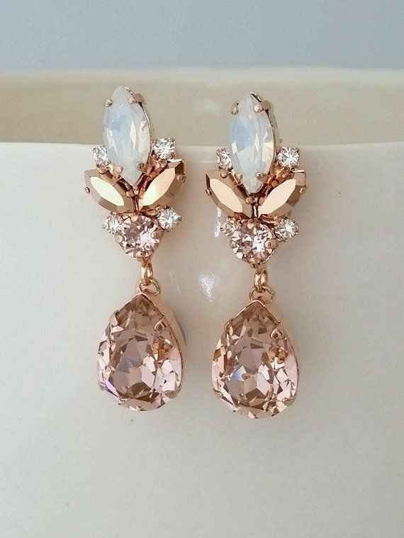 "Aretes Baby Pink" - 1